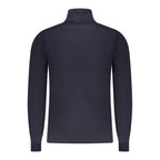 K-WAY Blue Wool Men Sweater