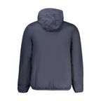 K-WAY Blue Polyamide Men Jacket