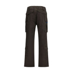 GR10K Brown Cotton Cargo Pants