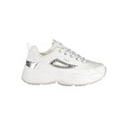 Fila White Polyester Women Sneaker