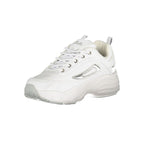 Fila White Polyester Women Sneaker