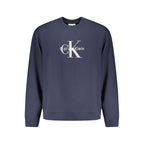 Calvin Klein Blue Cotton Men Sweater