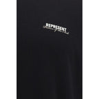 Represent Black Cotton T-Shirt