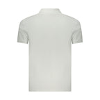 Calvin Klein White Cotton Polo Shirt
