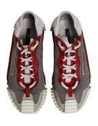 Dolce & Gabbana Multicolor Lace Up Low Top NS1 Sneakers Men Shoes