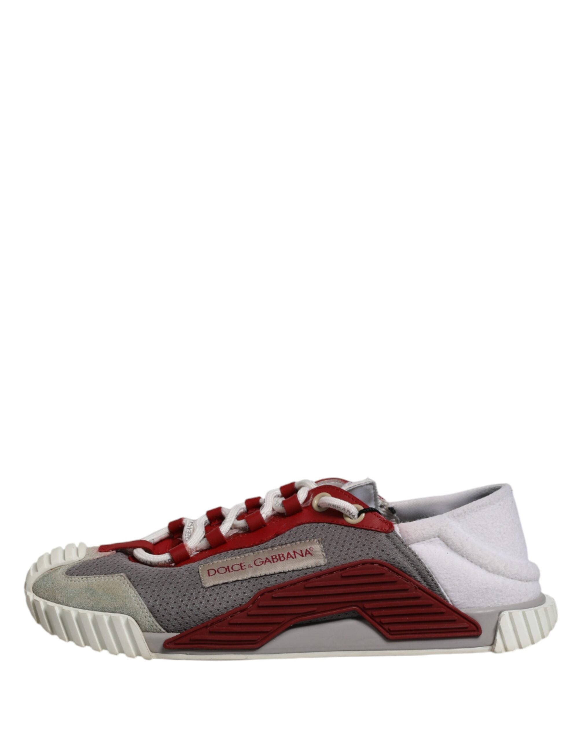 Dolce & Gabbana Multicolor Lace Up Low Top NS1 Sneakers Men Shoes