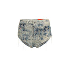 Diesel Light Blue Cotton Bermuda Shorts