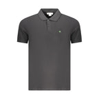 Calvin Klein Black Cotton Polo Shirt