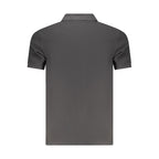 Calvin Klein Black Cotton Polo Shirt