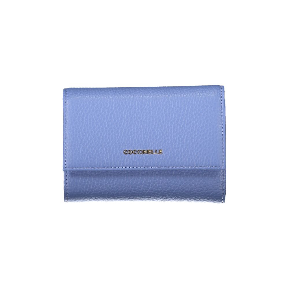 Coccinelle Blue Leather Wallet