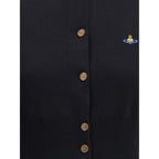 Vivienne Westwood Black Cotton Cardigan
