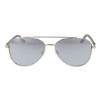 Converse Silver Rubber Sunglasses