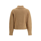 Max Mara Brown Wool Sweatshirt