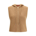 Max Mara Brown Wool Sweatshirt