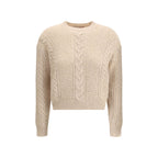 Max Mara Beige Polyamide Sweatshirt