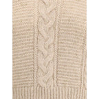 Max Mara Beige Polyamide Sweatshirt
