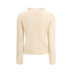 Max Mara Cream Polyamide Sweatshirt