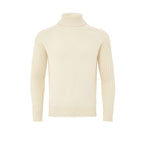 Gran Sasso White Wool Turtleneck