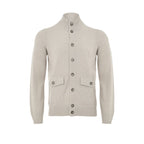 Gran Sasso Beige Cashmere Cardigan