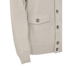 Gran Sasso Beige Cashmere Cardigan