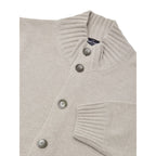 Gran Sasso Beige Cashmere Cardigan