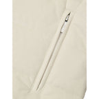 Gran Sasso White Wool Full-Length Jacket