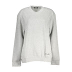 Cavalli Class Gray Cotton Sweatshirt