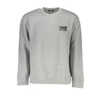 Cavalli Class Gray Cotton Sweatshirt