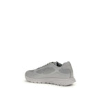 Prada Gray Rubber Athletic Sneakers