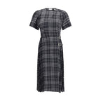 Burberry Gray Polyester Casual Dress
