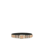 Burberry Multicolor Calf Leather Bos Taurus Belt