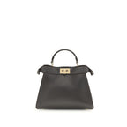 Fendi Brown Calf Leather Bos Taurus Handbag