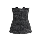 Diesel Gray Polyester Top