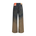 Diesel Multicolor Lyocell Relaxed Fit Jeans