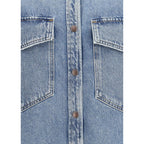 Agolde Blue Denim Shirt