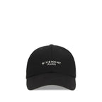 Givenchy Black Cotton Cap (Baseball Hat)