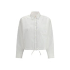 Marni White Cotton Shortsleeve Shirt