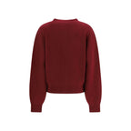 Marni Bordeaux Cashmere Cardigan