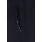 Thom Browne Blue Cotton Joggers (Workout Pants)