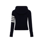 Thom Browne Blue Cotton Sweatshirt
