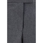 Thom Browne Gray Wool Bermuda Shorts