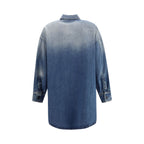 Prada Blue Cotton Denim Jacket