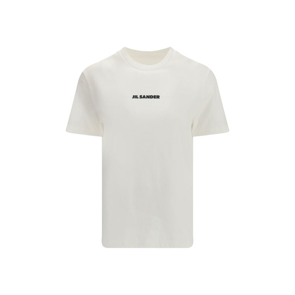 Jil Sander Cream Cotton T-Shirt