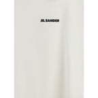 Jil Sander Cream Cotton T-Shirt
