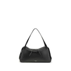 Jil Sander Black Calf Leather Bos Taurus Shoulder Bag