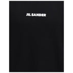 Jil Sander Black Cotton T-Shirt