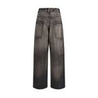 Maison Mihara Yasuhiro Black Cotton Jeans Denim