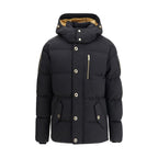 Moose Knuckles Black Cotton Coat