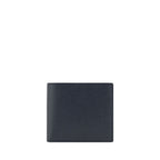 Thom Browne Blue Calf Leather Bos Taurus Wallet