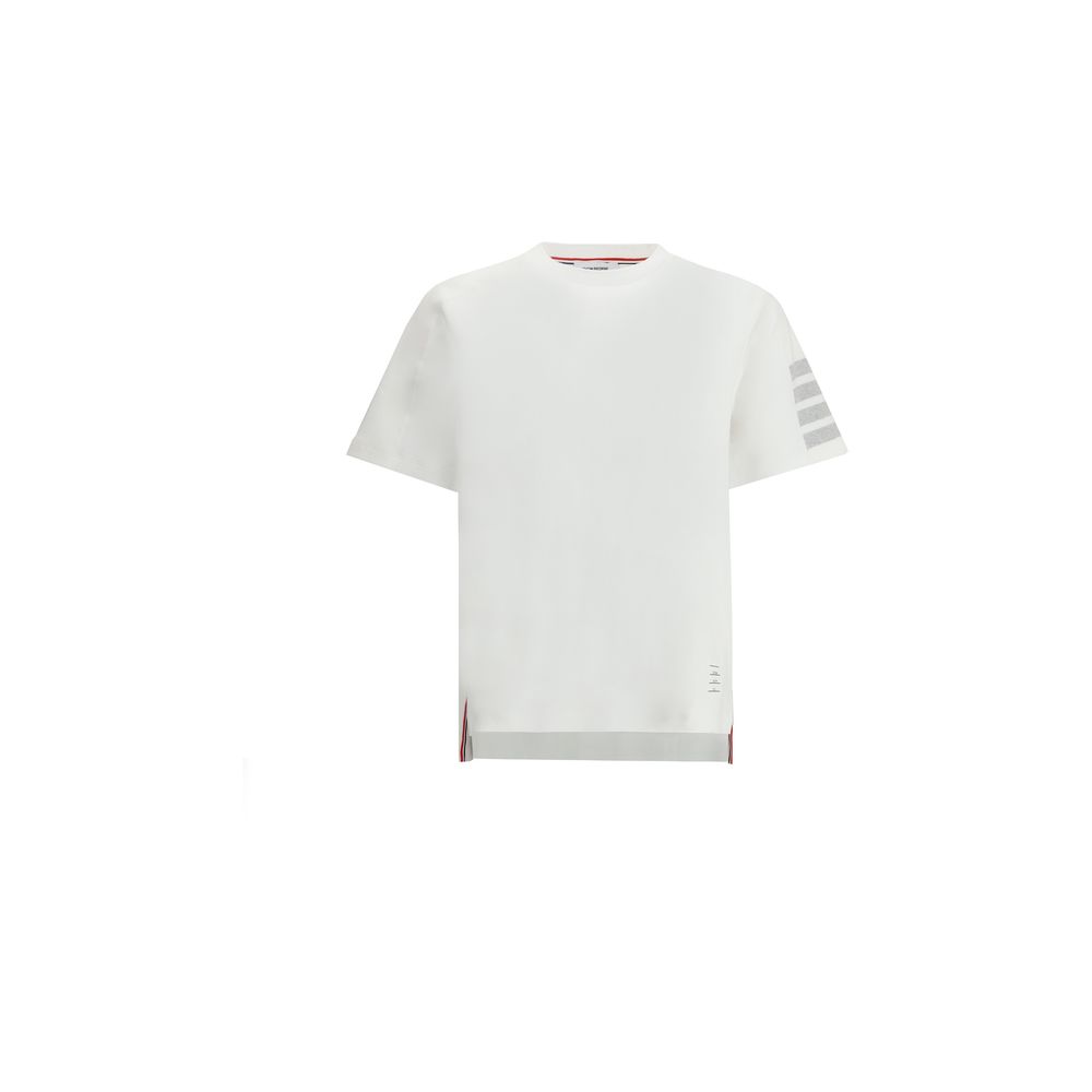 Thom Browne White Cotton T-Shirt